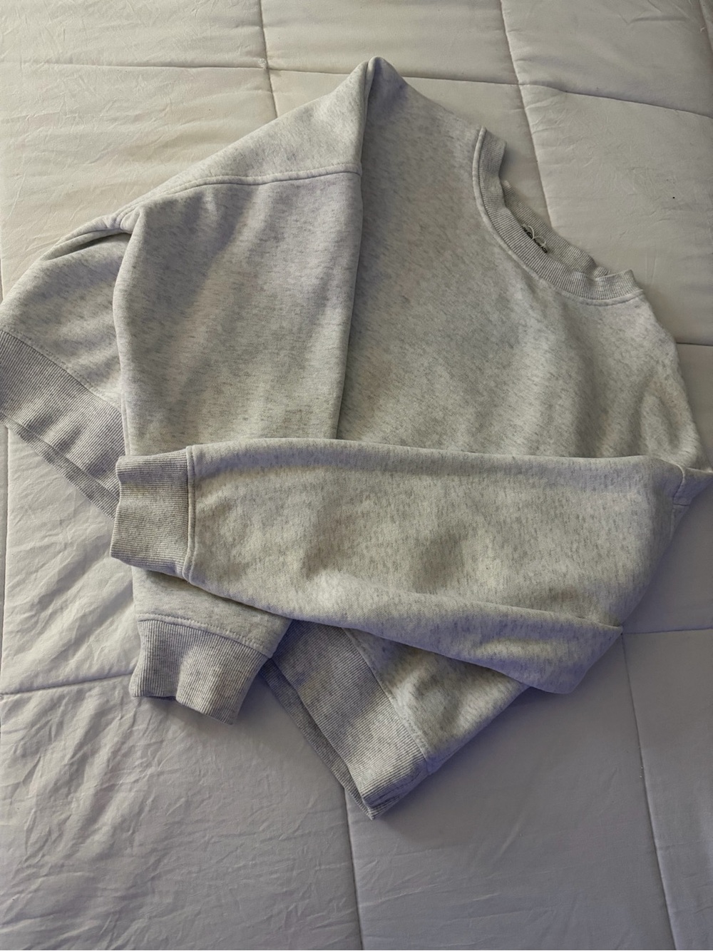 Men's Crewneck Sweatshirt - Light Gray